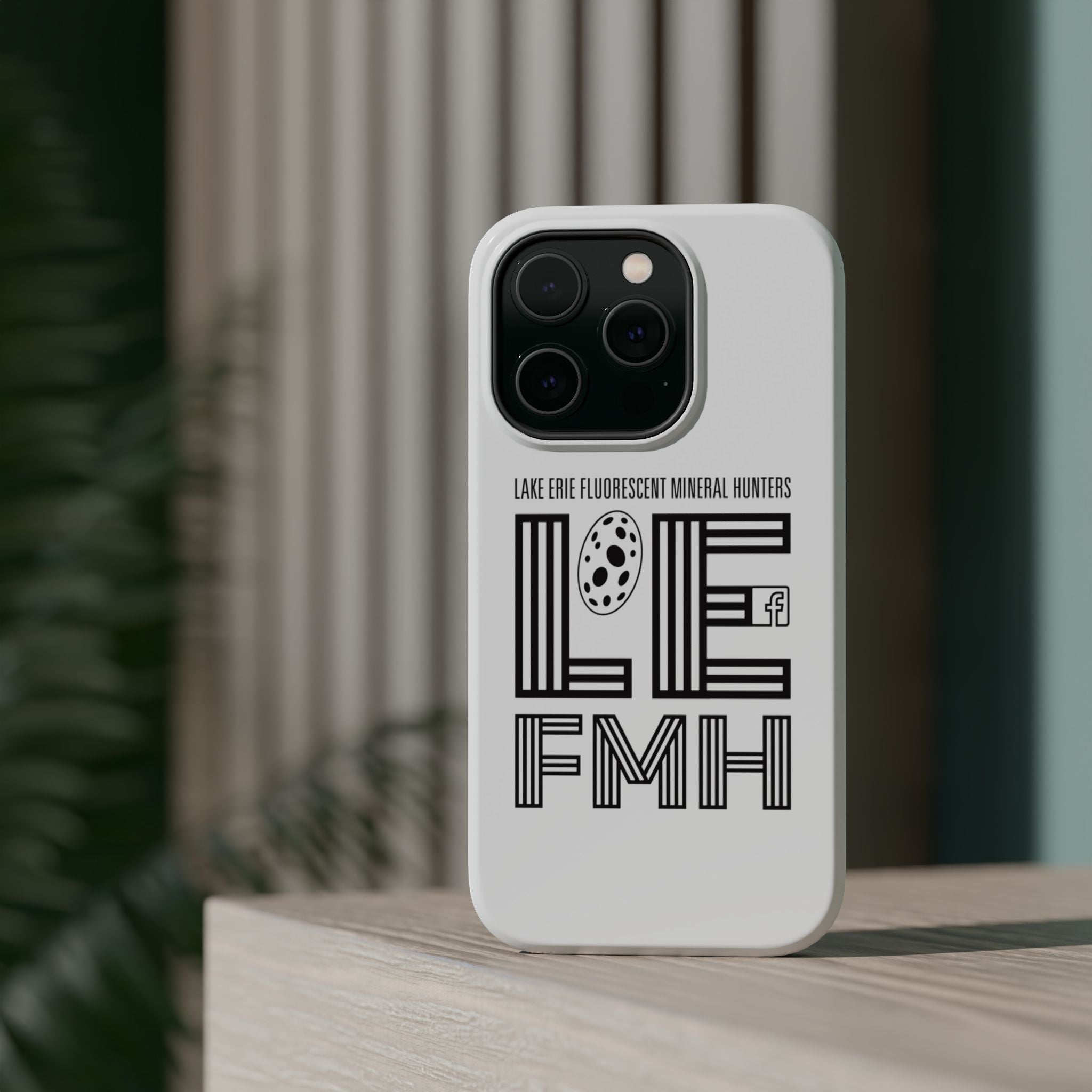 Phone Case for Lake Erie Fluorescent Mineral Hunters Group - Magnet Case